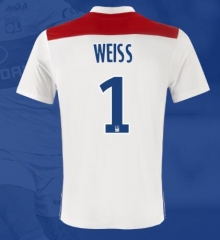 18-19 Olympique Lyonnais WEISS 1 Home Soccer Jersey Shirt