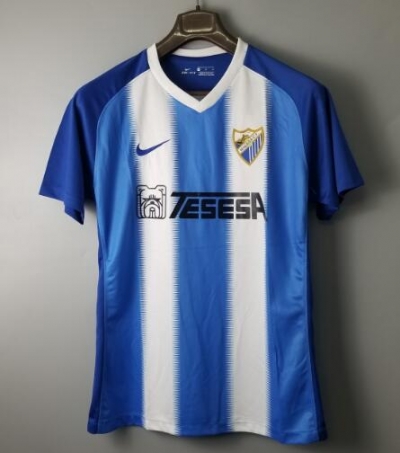 18-19 Malaga Home Soccer Jersey Shirt