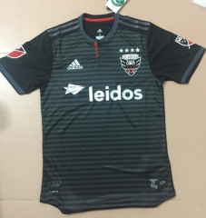 18-19 D.C. United Black Soccer Jersey Shirt Match Version