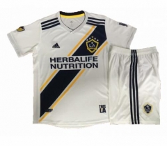 Los Angeles Galaxy 2019/2020 Home Children Soccer Jersey Kit Shirt + Shorts