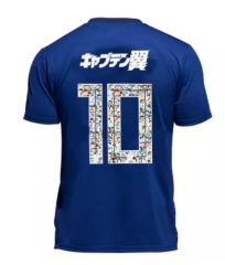 Men Japan 2018 World Cup Home キャプテン翼 Soccer Jersey Shirt