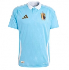 Player Version 2024 Euro Cup Belgium Away Soccer Jersey Shirt