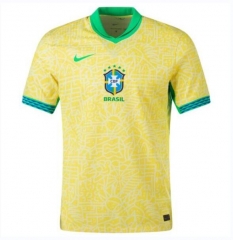 2024 Copa America Brazil Home Soccer Jersey Shirt