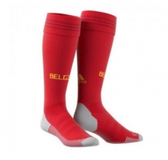 Belgium 2018 World Cup Home Red Socks