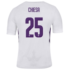 18-19 Fiorentina CHIESA 25 Away Soccer Jersey Shirt