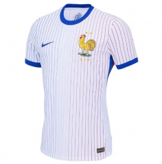 Player Version 2024 Euro Cup France Away Soccer Jersey Shirt