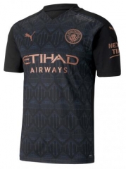 Player Version 20-21 Manchester City Away Soccer Jersey Shirt