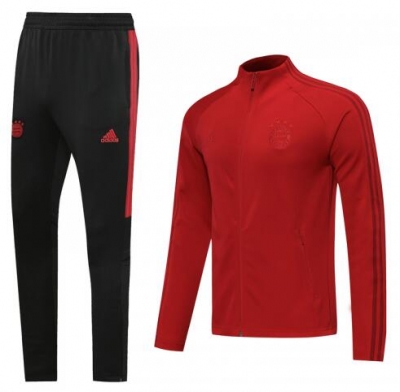 20-21 Bayern Munich Dark Red Training Jacket and Pants
