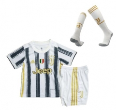 Children 20-21 Juventus Home Soccer Full Kits