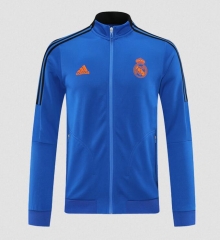 21-22 Real Madrid Blue Training Jacket