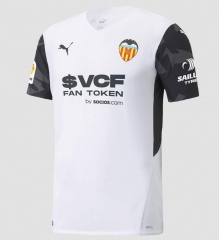 21-22 Valencia Home Soccer Jersey Shirt