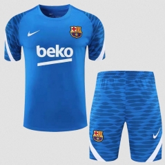 21-22 Barcelona Blue Training Uniforms