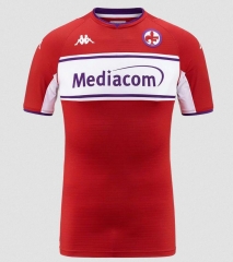 21-22 Fiorentina Red Fourth Away Soccer Jersey Shirt
