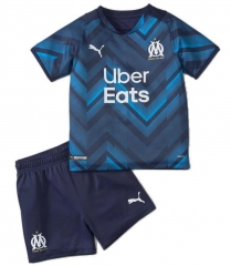 Children 21-22 Marseilles Away Soccer Uniforms