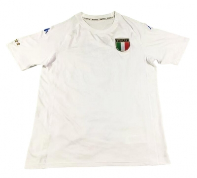 Retro 2002 Italy Away Soccer Jersey Shirt