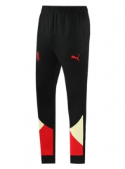 21-22 AC Milan Black Red Training Pants