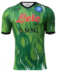 21-22 Napoli Green Goalkeeper Soccer Jersey Shirt