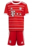 Children 22-23 Bayern Munich Home Soccer Uniforms