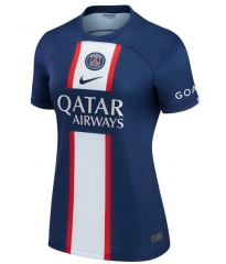 Women 22-23 PSG Home Soccer Jersey Shirt