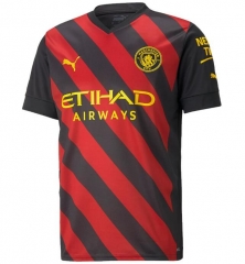 22-23 Manchester City Away Soccer Jersey Shirt