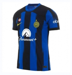 Player Version 23-24 Inter Milan Home Soccer Jersey Shirt