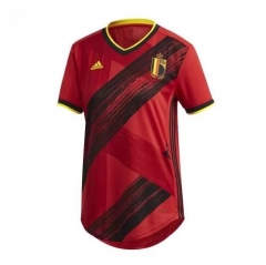 Player Version 2020 Euro Belgium Home Soccer Jersey Shirt