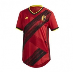 Player Version 2020 Euro Belgium Home Soccer Jersey Shirt