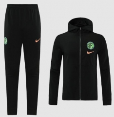 21-22 Inter Milan Black Training Jacket and Pants