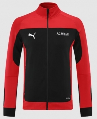 21-22 AC Milan Black Red Training Jacket