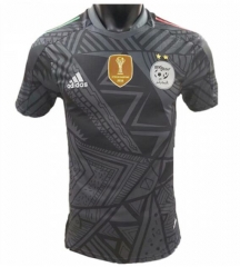 Player Version 2021 Algeria Black Special Soccer Jersey Shirt