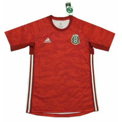 2019 Mexico Red Goalkeeper Soccer Jersey Shirt