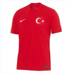 2024 Euro Cup Turkey Home Soccer Jersey Shirt