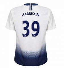 18-19 Tottenham Hotspur HARRISON 39 Home Soccer Jersey Shirt