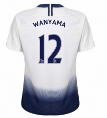 18-19 Tottenham Hotspur WANYAMA 12 Home Soccer Jersey Shirt