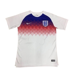 England 2018 World Cup Pre-Match White Soccer Jersey Shirt