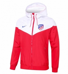 18-19 Atletico Madrid Red Woven Windrunner Jacket