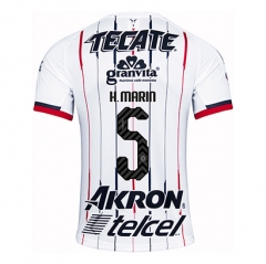 18-19 Deportivo Guadalajara Chivas H Marin 5 Away Soccer Jersey Shirt