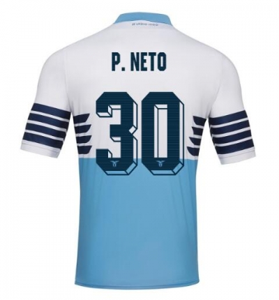 18-19 Lazio P. NETO 30 Home Soccer Jersey Shirt