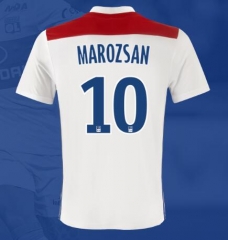 18-19 Olympique Lyonnais MAROZSAN 10 Home Soccer Jersey Shirt