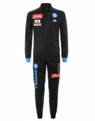 18-19 Napoli Dark Black Training Suit (Jacket+Trouser)