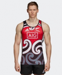 2018/19 New Zealand Vest Rugby Jersey