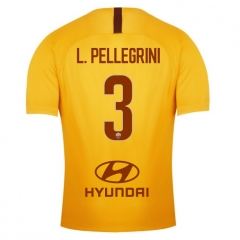 18-19 AS Roma L.PELLEGRINI 3 Third Soccer Jersey Shirt