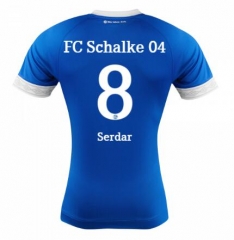 18-19 FC Schalke 04 Suat Serdar 8 Home Soccer Jersey Shirt