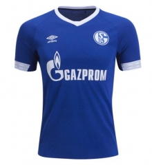 18-19 FC Schalke 04 Home Soccer Jersey Shirt