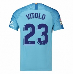 18-19 Atletico Madrid Vitolo 23 Away Soccer Jersey Shirt