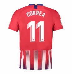 18-19 Atletico Madrid Correa 11 Home Soccer Jersey Shirt