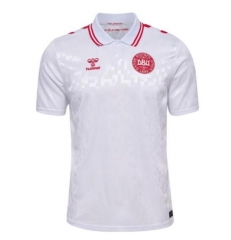 2024 Euro Cup Denmark Away Soccer Jersey Shirt