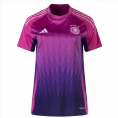 Women 2024 Euro Cup Germany Away Soccer Jersey Shirt