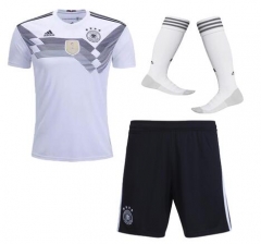 Germany 2018 World Cup Home Soccer Jersey Whole Kits (Shirt+Shorts+Socks)