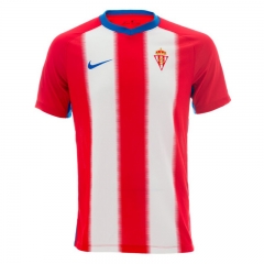 18-19 Real Sporting de Gijon Home Soccer Jersey Shirt